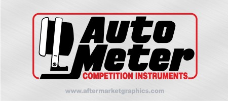 Auto Meter Instruments Decals - Pair (2 pieces)
